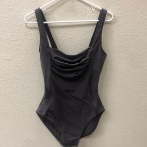 Calvin Klein one piece swimsuit ruched